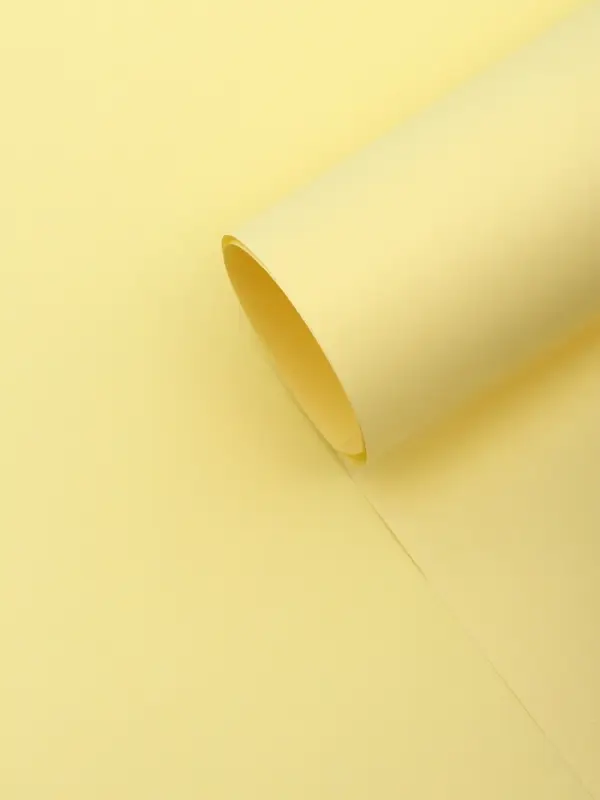 Бумага упаковочная крафт &laquo;Жёлтый&raquo;, 50&times;70 см