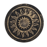 Нашивка с термопечатью &laquo;Солнце&raquo;, богатырь, 12 см