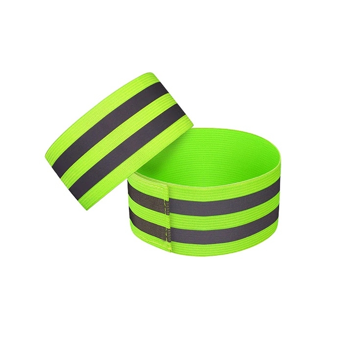 Повязка нарукавная светоотражающая, эластичная, на липучке, 35 &times; 4,8 см