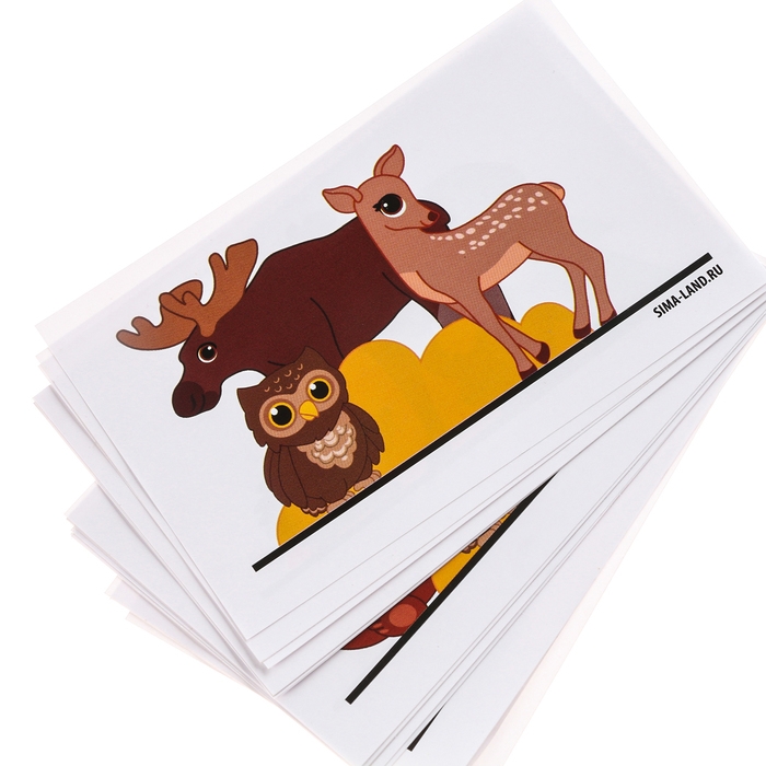 Головоломка. Повтори по образцу &laquo;Лес&raquo;