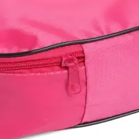 Коньки раздвижные BlackAqua, р. 35-38, для фитнеса, с роликовой платформой, цвет фуксия