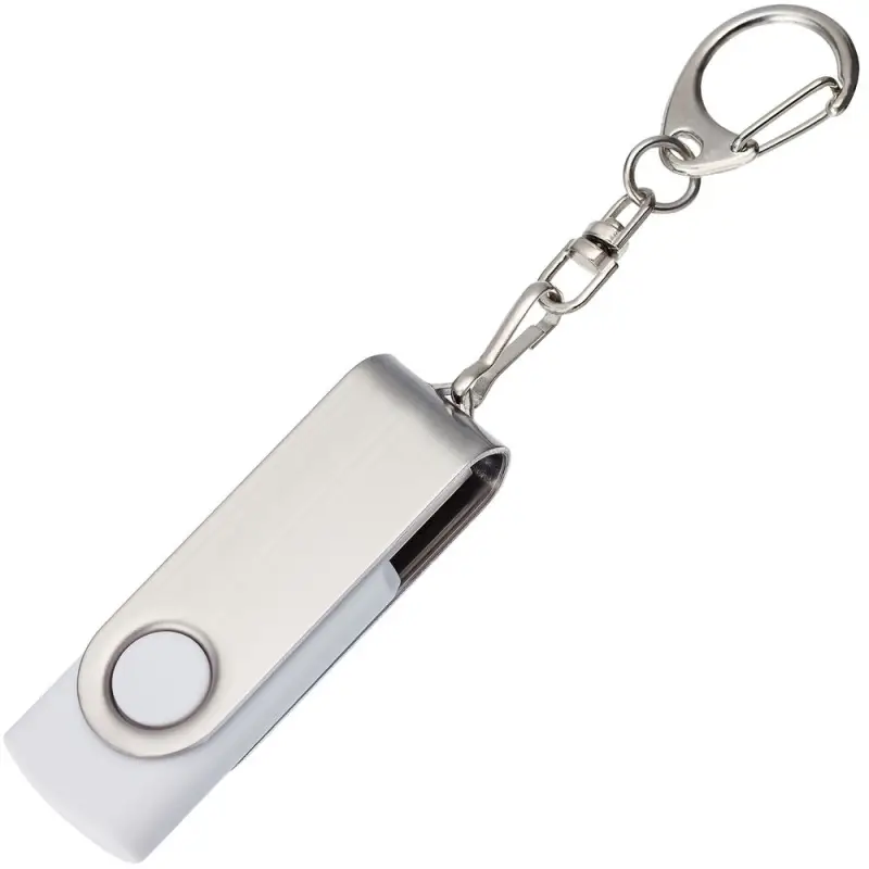 Флешка Twist, белая, 16 Гб