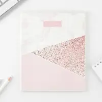 Тетрадь в клетку, 48 л., А5, на скрепке, блок №1 &laquo;Мрамор&raquo; МИКС