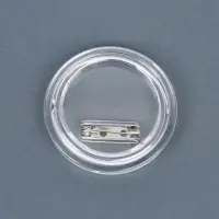 Заготовка акрилового значка, диаметр 5,8 см, набор 10 шт