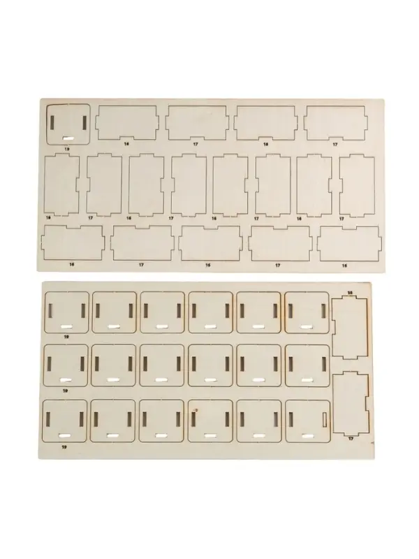 Лесная мастерская Игровой набор "Адвент- календарь" деревянный, 31 задание