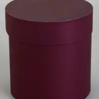 Набор круглых коробок 5 в 1" Лаванда", 20 х 20 - 15 х 15