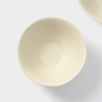 Салатники Magistro Jarwah Lugerne, 630 мл, 18&times;7,5 см, набор 2 шт, фарфор, молочные