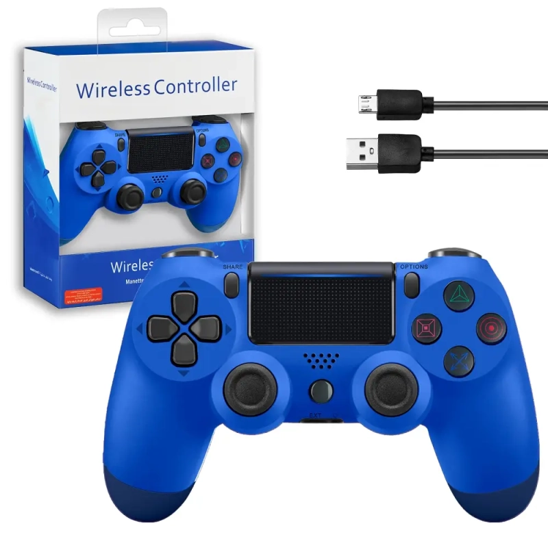 Джойстик беспроводной для консоли синий