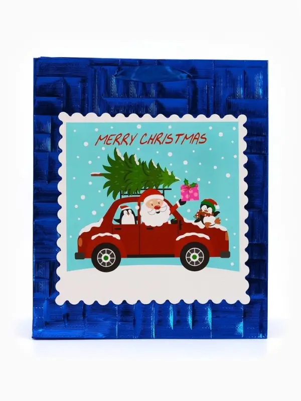 Набор подарочных пакетов &laquo;Новый год&raquo;, 2 шт,  25,4 &times; 30,5 &times; 12,7 см