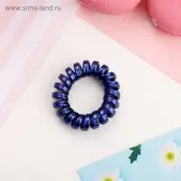 Резинка для волос "Пружинка" металлик, 3,5 см, микс