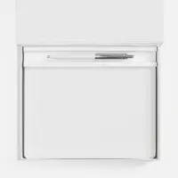 Набор Nebraska Flex, белый с серебристым