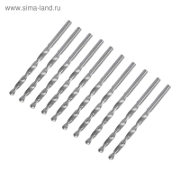 Сверло по металлу ЛОМ, HSS, цилиндрический хвостовик, 4&times;75 мм, 10 шт.