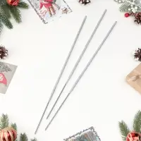 Бенгальские огни, 40 см, 3 штуки, &laquo;Белый снег&raquo;