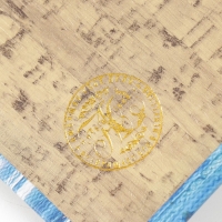 Сейф-книга дерево кожзам "Парусники. Масло. Золото" 27х18х7 см