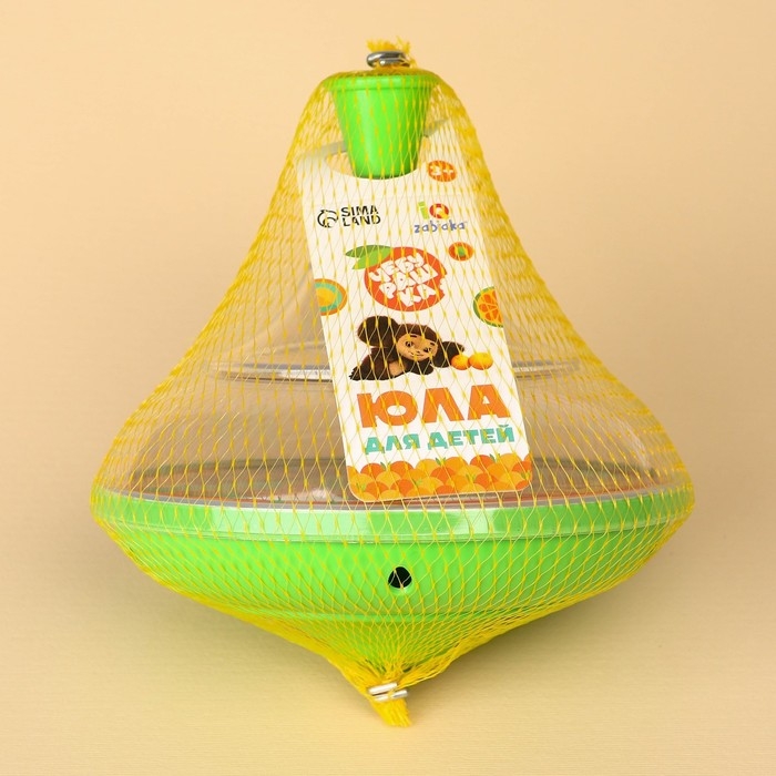 Юла прозрачная &laquo;Чебурашка&raquo;