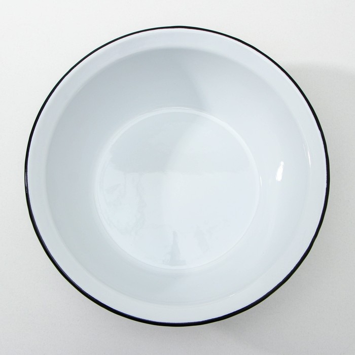 Миска эмалированная, 3,5 л, d=28 см, цвет МИКС