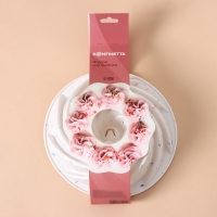 Форма для выпечки KONFINETTA &laquo;Немецкий кекс. Вихрь&raquo;, силикон, d=24 см, цвет белый