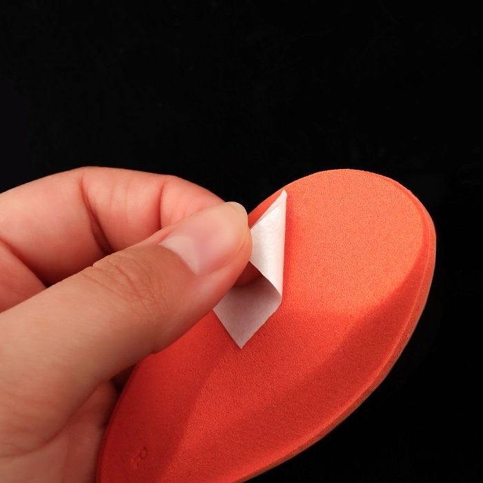 Супинаторы для обуви, на клеевой основе, 8,5 &times; 4 см, пара, цвет бежевый