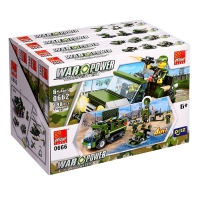 Конструктор 4 в 1 Военные &laquo;Современная техника&raquo;, 4 вида МИКС