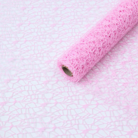 Сетка для цветов "Крошет", розовый, 0,5 х 4,5 м