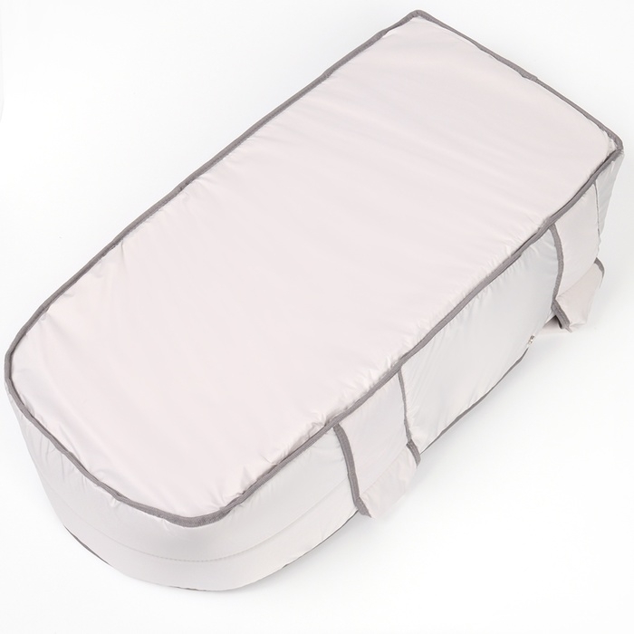 Люлька-переноска для новорожденных  &laquo;Ассорти&raquo;, цвет светло-серый