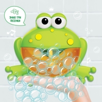 Музыкальная игрушка для ванной &laquo;Любимый друг: Лягушка&raquo;, звук, русские песенки