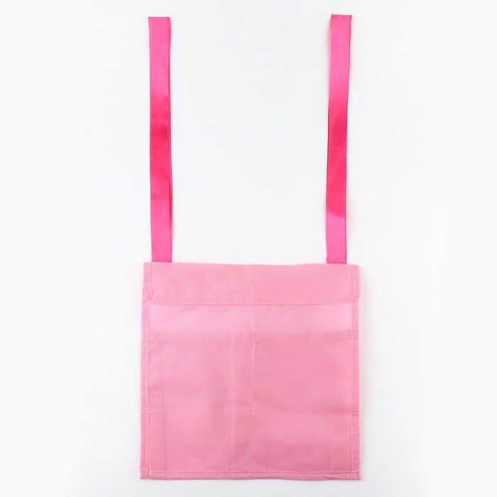 Органайзер для хранения вещей на детскую кроватку &laquo;Наше маленькое чудо&raquo; для девочки, 2 отделения