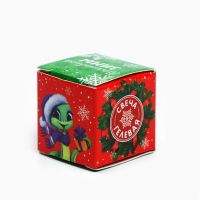 Новогодняя свеча гелевая Зима это &laquo;Новый год: Волшебной зимы&raquo;, 2,5 х 2,5 х 2,5 см