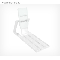 Опора задняя FLE&times;-BACK, 317&times;90&times;7 мм, прозрачная