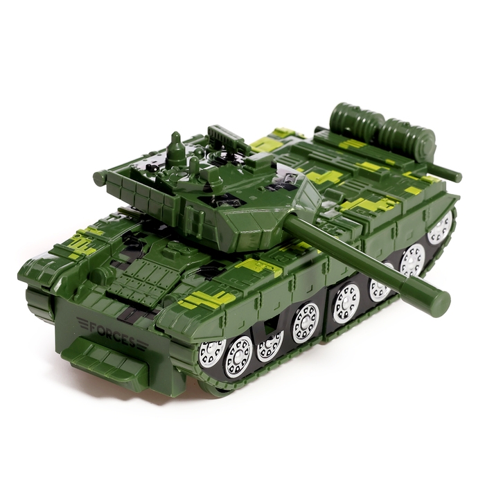 Робот &laquo;Танк&raquo;, инерционный, трансформируется при столкновении