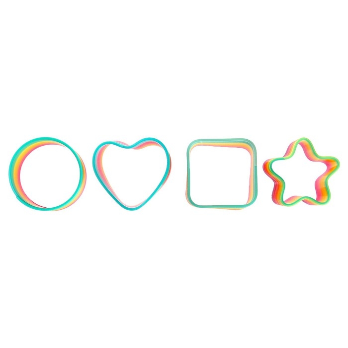 Пружинка - радуга &laquo;Котик&raquo;, виды МИКС, в шоубоксе