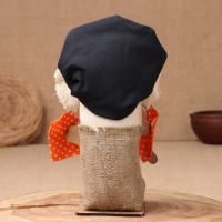 Оберег-домовой "Кузя в кепке, с перцем ", 22х13х10 см МИКС