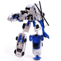 Робот &laquo;Полицейский мотоцикл&raquo;, трансформируется