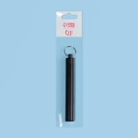 Набор для чистки ушей, 3 предмета, d = 1,2 &times; 10 см, в футляре, цвет чёрный