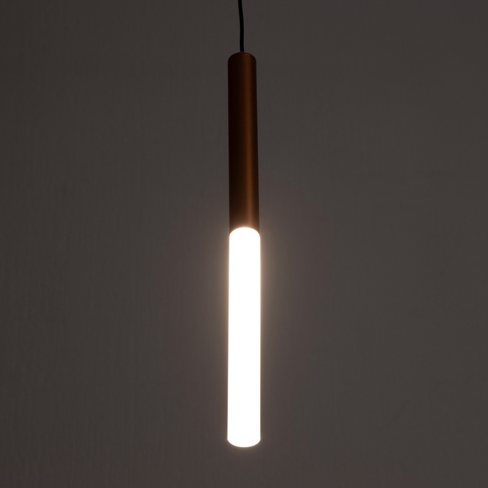 Светильник "Лукас софт" LED 5Вт 4000К матовая медь 2х2х30-130см