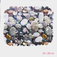 Решётка в раковину Доляна &laquo;Галька&raquo;, 25&times;28 см