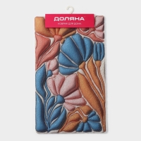 Коврик придверный Доляна, 45&times;75 см, ПВХ