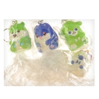 Мялка-сквиш &laquo;Зверята&raquo;, на брелоке, цвет МИКС