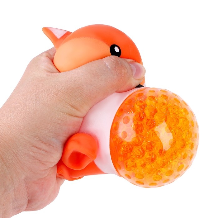 Мялка &laquo;Звери&raquo; с гидрогелем, виды МИКС