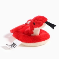 Новый год! Мягкая игрушка &laquo;Змея&raquo;, на брелоке, 6 см, цвета МИКС