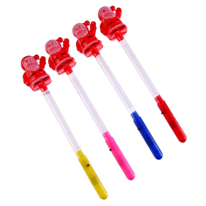 Световая палочка &laquo;Дед Мороз&raquo;, цвета МИКС