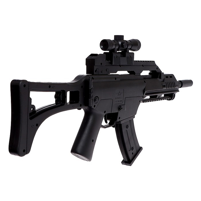 Детское оружие Автомат пневматический &laquo;М4&raquo;, с лазером