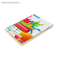 Бумага цветная А4, 250 листов Calligrata Интенсив, 5 цветов, 80 г/м&sup2;