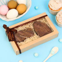 Шоколадные фигурки &laquo;Поздравляю + ХВ 2&raquo;, 160 г