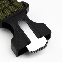 Браслет для выживания &laquo;Сильный духом&raquo;, 26 х 2,5 см.