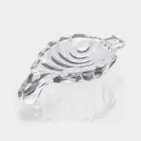 Блюдо для подачи "Лист" 13,5х7,2х3,5, прозрачная