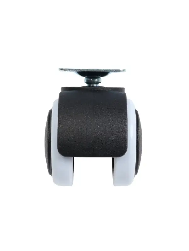 Колесо мебельное ТУНДРА, d=50 мм, на площадке 35х35 мм, набор 4 шт