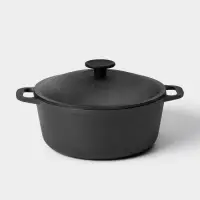 Кастрюля чугунная Wild Kitchen, 3 л, с крышкой