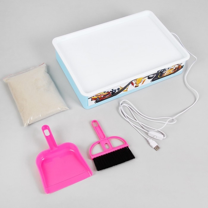 Планшет для рисования песком &laquo;Крутые тачки&raquo;, мод. Tb-02