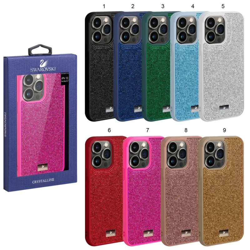 Чехол iPh 13 Pro Max Swarovski LC